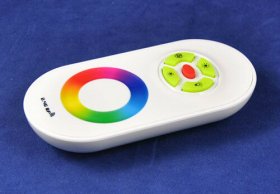 DC12-24V 2.4G LED RGB Controller Wireless RF Touch Panel LED RGB Dimmer Remote Controller For 5050 RGB Led Strips