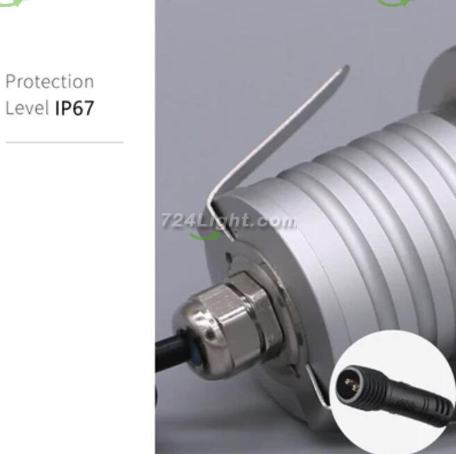 4PCS Pack 3W IP67 Waterproof LED Underground Light DC12-24V Stainless Steel Aluminum Outdoor Anti-Glare Honeycomb LED Step Light