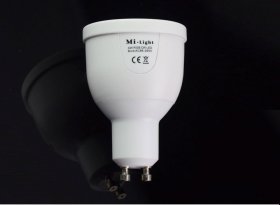 85-265V Milight 2.4G Wireless GU10 4W Color Temperature 3000K-6000K Adjustable LED Bulb Lamp Brightness Adjust Dual White LED Bulb