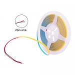 5mm Super Slim FCOB LED Strip 16.4FT/5M CRI90 480LEDs/m 7W/m 12V/24V Dimmable LED Light Ribbon Indoor Use