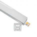 1M/5M/10M/20M Pack of T1010 LED Neon Light Housing Kit with End Caps and Mounting Clips, Flexible Neon Channel Fit for 6mm Wide LED Strip Lights