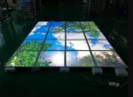 5 PACK LED Skylight 1x4FT - 300*1200mm 36W 3060LM Blue Sky LED Flat Panel Light Framed For Ceiling Decoration