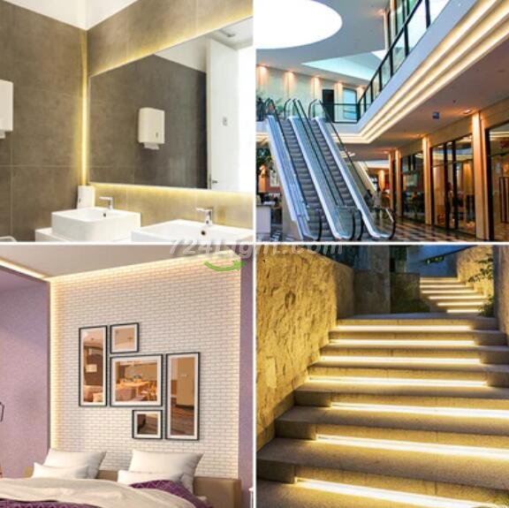 16.4FT 5Meter SMD5050 300LED 12V 60W True Color CRI95+ Full Spectrum Natural Light LED Strip Light