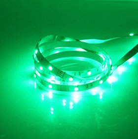 Red/Blue/Greem/Yellow Color Super Slim 5mm Wide White FPCB Background DC 12V Dimmable SMD3528-300 Flexible LED Strips 300 lm Per Meter