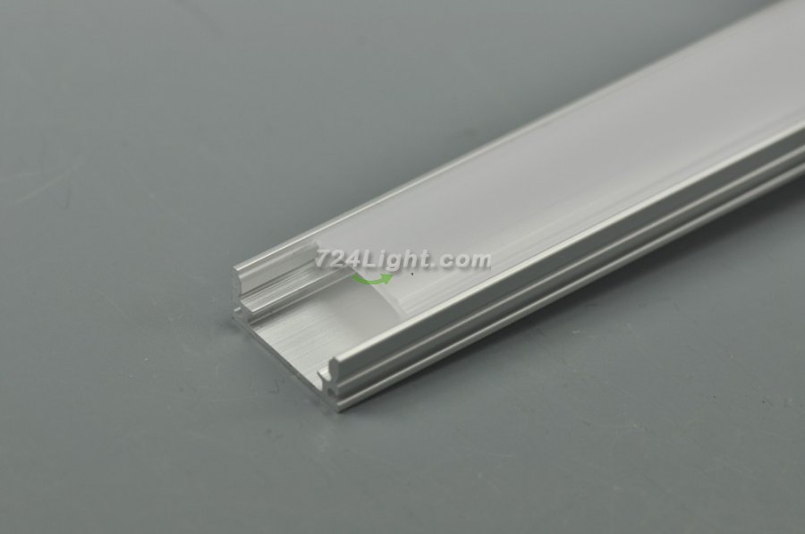 Slim 8mm Thin LED Aluminium Extrusion Recessed U LED Aluminum Channel 1 meter(39.4inch) LED Profile