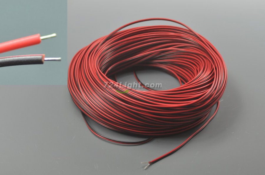 LED Extension Cable Wire Cord 2Pin tinned copper wire Line Free Cutting 1M - 100M (3.28foot - 328foot) 20AWG 18AWG 22AWG for led strips single color 3528 5050 Strip Light