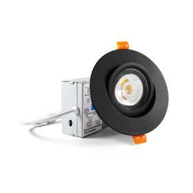 12W Downlight 360 Degree Rotating Embedded Adjustable LED Spotlight COB Home Living Room Downlight