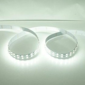 High CRI 90 LED light strip, 12V Dimmable SMD5050-600 Double Row Flexible LED Strips, 120 LEDs 1800LM Per Meter, 15mm Width Tape