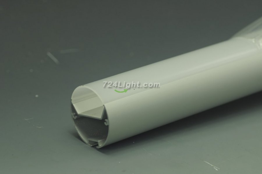 0.5 meter 19.7" LED Suspended Tube Light LED Aluminum Channel Diameter 60mm suit 30mm Flexible LED Strips