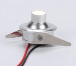 Mini Directional 1W LED Downlight Dia.37mm Recessed LED Light Small Downlight Cabinet LED Light