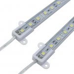 5-Pack 1.67ft/50cm DC 12V 7.2Watt SMD5050-30 Waterproof Aluminum Shell LED Rigid Light Bar