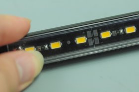Bestsell Black 2Meter LED Strip Bar Rigid Strip light 79inch Aluminium 5050 5630 Rigid LED Strips Bar