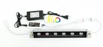 20'' RGBW SMD5050 24V 36W LED Wall Washer Light, Tempering Glass Cover IP67 Waterproof Grade,Energy Saving Linear Strip Light Supplies for Bridge, Hotel, Mega Bar Christmas Advertising Boards, Billboard,Building Commercial Lighting