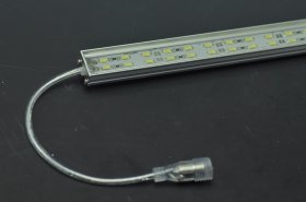 Double Row 1Meter 12V LED Strip Bar 39.3inch 5630 5050 Rigid LED Strip Without Profile 12V With DC connector 144LEDs/M