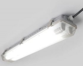 LED Tube Fixture (No Tube included) for Dual LED Tube Tri-proof LED Tube Support Bracket Waterproof , Dustproof, Corrosion-Proof