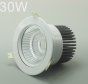 LED Spotlight 30W Cut-out 140MM Diameter 6.4" White Recessed LED Dimmable/Non-Dimmable LED Ceiling light