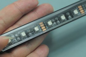 Bestsell Black 0.5 Meter LED Strip Bar 0.5meter Rigid Strip light 39.3inch Aluminium 5050 RGB Rigid LED Strips Bar