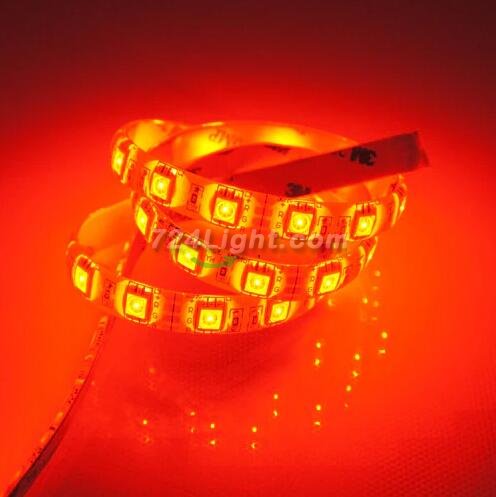 DC12V SMD5050-300 635NM Red LED Light Strips, 60LEDs Rated 12Watt Per Meter LED Tape
