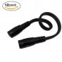 DC5.5x2.1mm Female to Female Power Cable Extension 18AWG Plug Cable Jumper Connector for LED Strip, IP Camera, Power Supply, AC DC Adapter