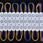 20pcs/pack RGB Color Changing 5050 3 LED Light Module 12V 160° Beam Waterproof IP67 for Outdoor Led StoreFront Signage Lighting