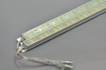 0.5meter Double Row Waterproof LED Strip Bar 20inch 5050 Rigid LED Strip 12V With DC connector 72LEDs