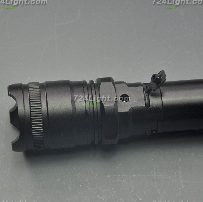 200 Lumens LED Flashlight 3W Flashlight Torch 3 Modes With Holding Clip