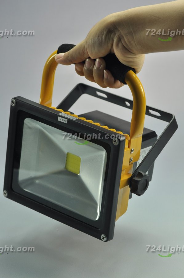 20W Portable LED Floodlights Rechargeable LED Work Light Waterproof Battery Floodlights