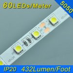 Free Cutting 1meter-5meter Brightest LED Strip Light SMD5050 Flexible 12V Strip Light 5 meter(16.4ft) 300LEDs