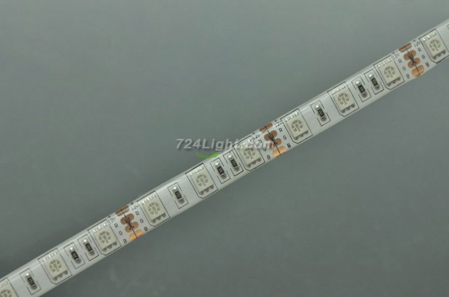 Free Cutting 1meter-5meter RGB Waterproof LED Flexible Light Strip SMD5050 Multicolor Strip Light 12V 5 meter(16.4ft) 300LEDs