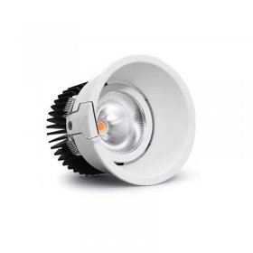 12W Spotlight Led Embedded High Color Rendering Deep Anti-glare Narrow Frame Household Aluminum Wall Washer Downlight