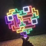 1M/5M/10M/20M Pack of T1225 LED Neon Light Housing Kit with End Caps and Mounting Clips, Flexible Neon Channel Fit for 12mm Wide LED Strip Lights