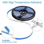 32.8FT/10Mtr RGB LED Strips Light Kit, SMD5050 30LEDs/Mtr, Bluetooth Wireless, Smart APP controlled
