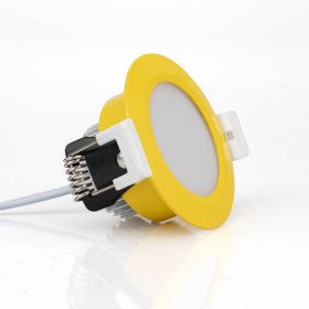 5W LED RECESSED LIGHTING DIMMABLE YELLOW DOWNLIGHT, CRI80, LED CEILING LIGHT WITH LED DRIVER