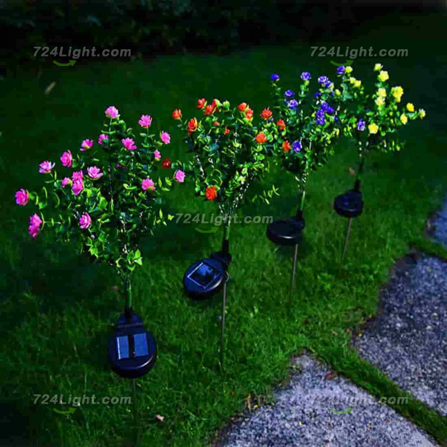 Solar Garden Lights, IP65 Waterproof Outdoor Garden Decorative, 2 Modes