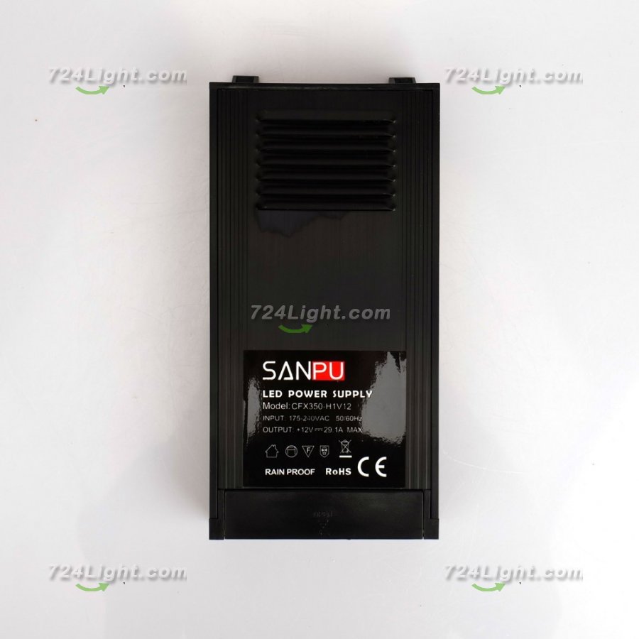 350 Watt LED Power Supply 12V 29.1A LED Power Supplies Waterproof IP65 For LED Strips LED Lighting