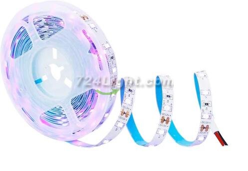 365nm 370nm SMD3528-300 12V 2A 24W UV LED Strip Light Tape for Curing, Currency Validation