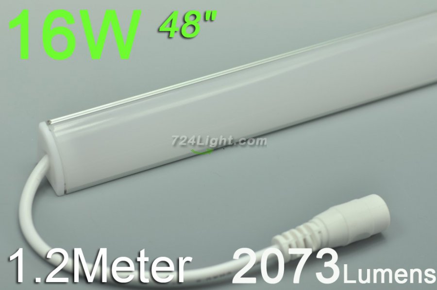1.2Meter Right Angle LED Strip Bar 120cm Rigid Strip light 47inch Aluminium 5050 5630 Rigid LED Strips Bar - Click Image to Close