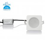5W/7W/9W/12W/15W Waterproof IP65 CRI>80 Square LED Downlight for Shower, Suana and Outdoor Lighting