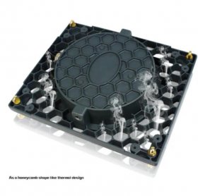 50W IP65 Full Spectrum Purple LED Grow Light Suspending Panel Light for Hydroponic and Medical Plant Cultivation