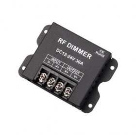 Heavy Duty High Power Single Color LED Dimmer RF Remote Controller for SMD5050 3528 LED Strips