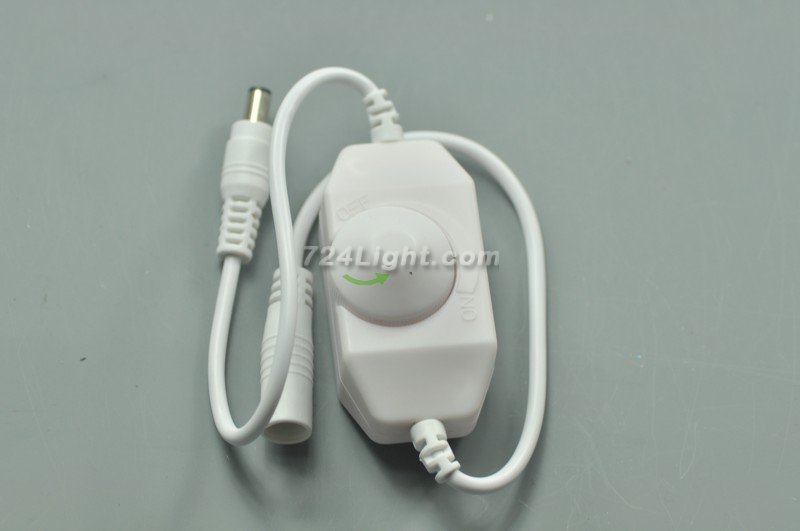 12 Volt DC Single Color LED Dimmer White 2A