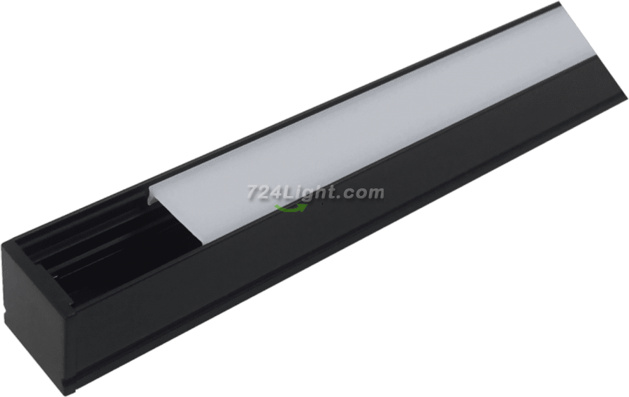 1515 Black Bar KTV Cinema Project 13 Wide PCB Linear Light Hard Light Bar Aluminum Slot Housing Kit