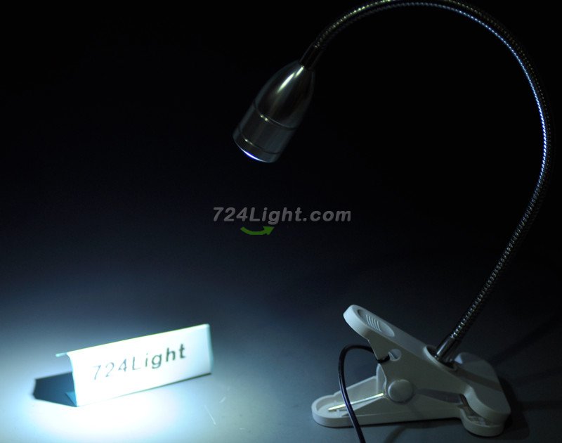 LED USB Table Lamp Flexible Reading LED Desk lighting Clip On Clamp On Laptop
