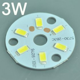 LED Dowlight 3W aluminium PCB SMD5730 Semi-Finished Dry LED Aluminium Base For LED Bulb