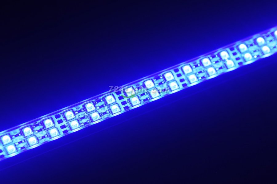 0.5Meter 12V Double Row 20inch Superbright Waterproof 5050 RGB Color Changing LED Rigid Strip Bar 60LEDs