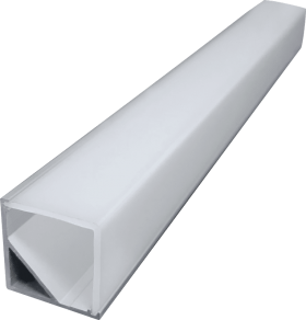 45 degree right angle line light hard light strip ceiling light shell light with card slot aluminum slot 1616