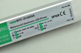 20 Watt LED Power Supply 12V 1.67A LED Power Supplies Waterproof IP68 For LED Strips LED Lighting