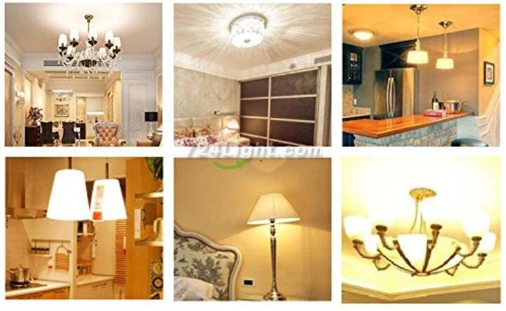 UL CUL Approved 3.5W 300 Lumen LED Candle Light Bulb Dimmable 2700K Warm White Color in E12 Edison Screw Base, 40 Watt Incandescent Lamp Equivalent