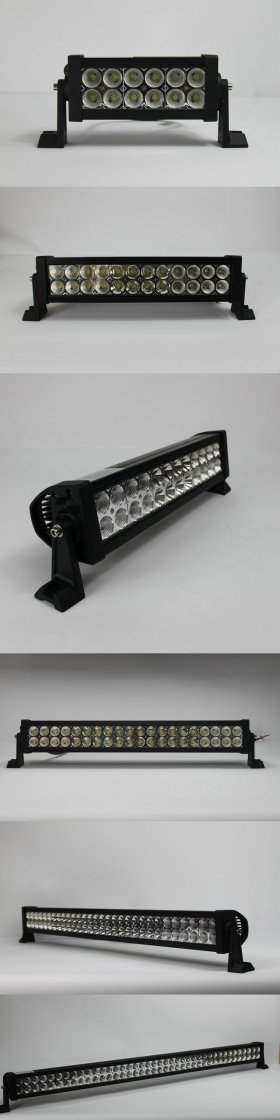 36W Off Road LED Light Bar Double Row 12*3W CREE LED Work Light For Car Driving