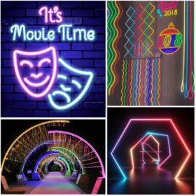 Free Shipping Addressable Pixel LED Light 12V T1616 NEON Dream Color WS2811 LED Strip Light Kit